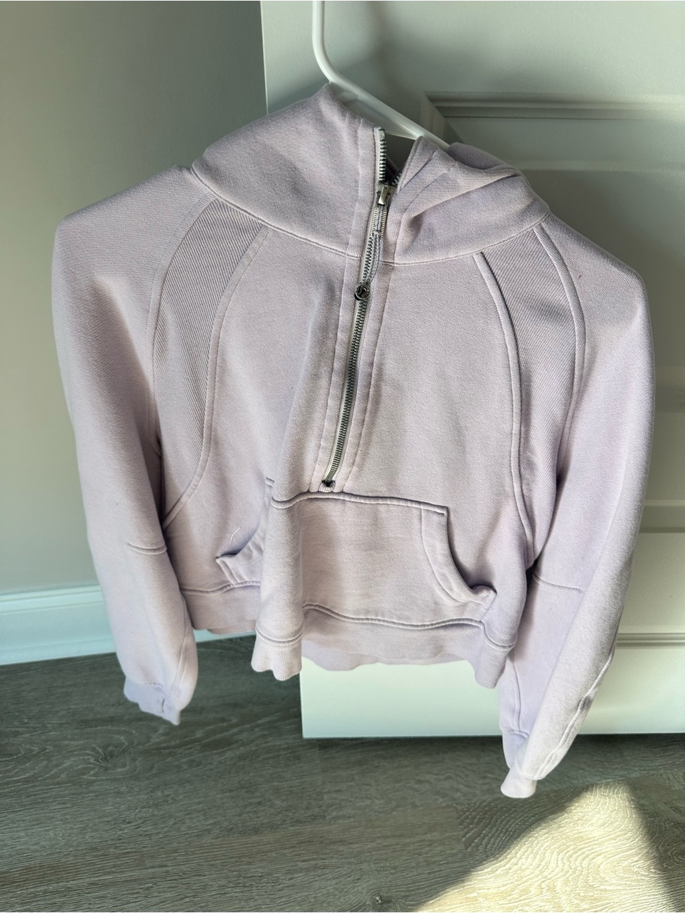 lululemon athletica Lavender Half-Zip Hoodie